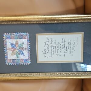 Penncraft Calligraphy Print by Linda Harris "Marriage".
